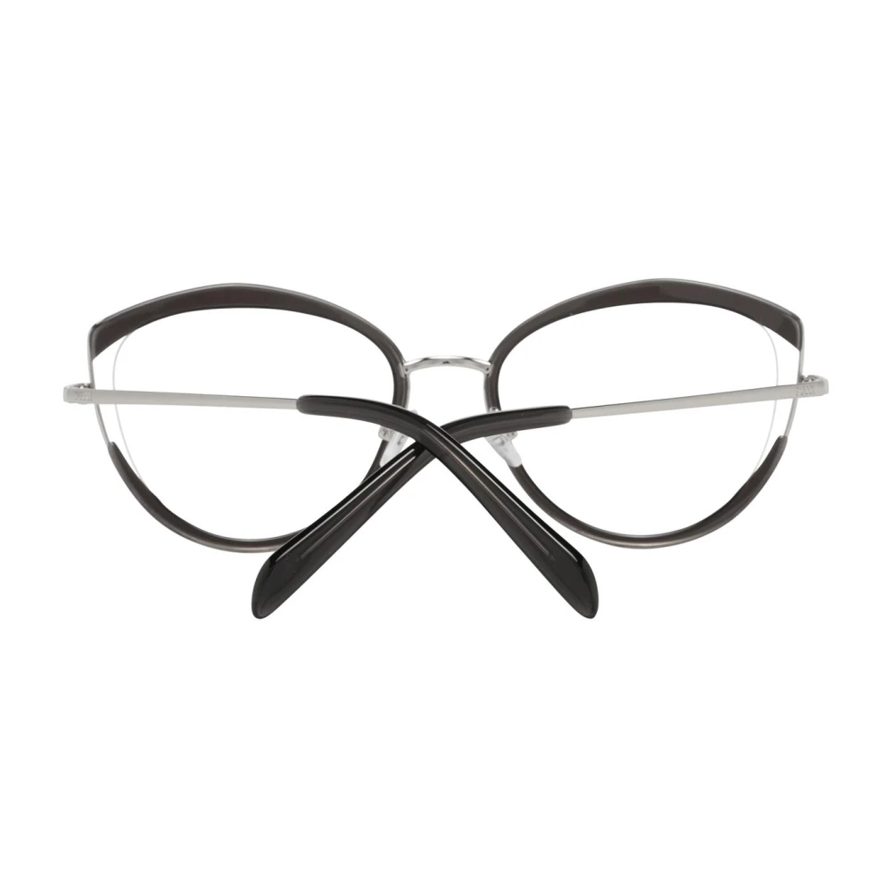 EMILIO PUCCI Zwarte Dames Optische Frames met Merkhoes Black Dames