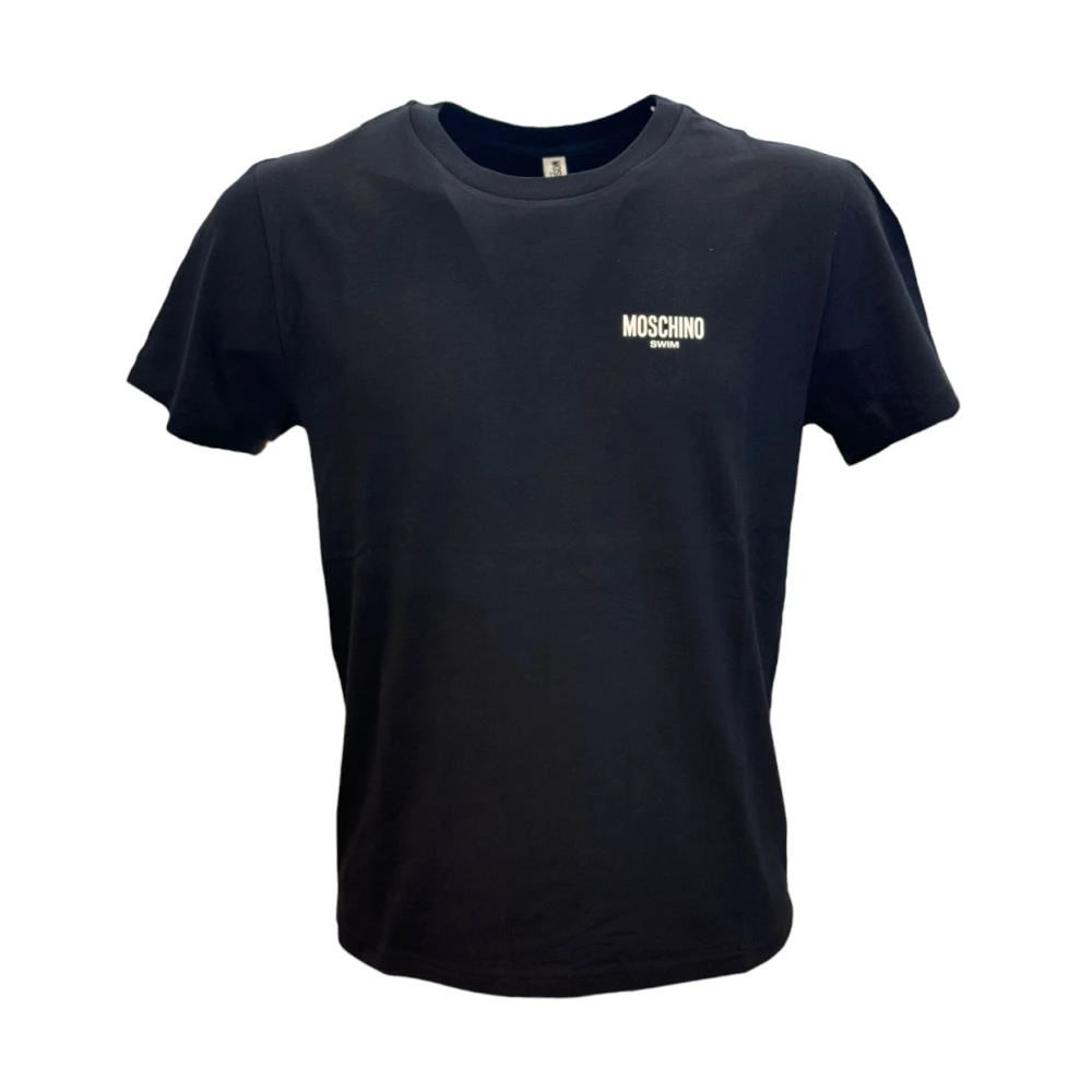 Moschino Casual Katoenen T-shirt Black Heren