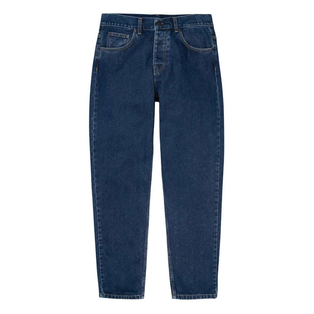 Carhartt Wip Men's Blue Classic Five-Pocket Jeans For - Straight Fit Jeans - W31 - Jeans
