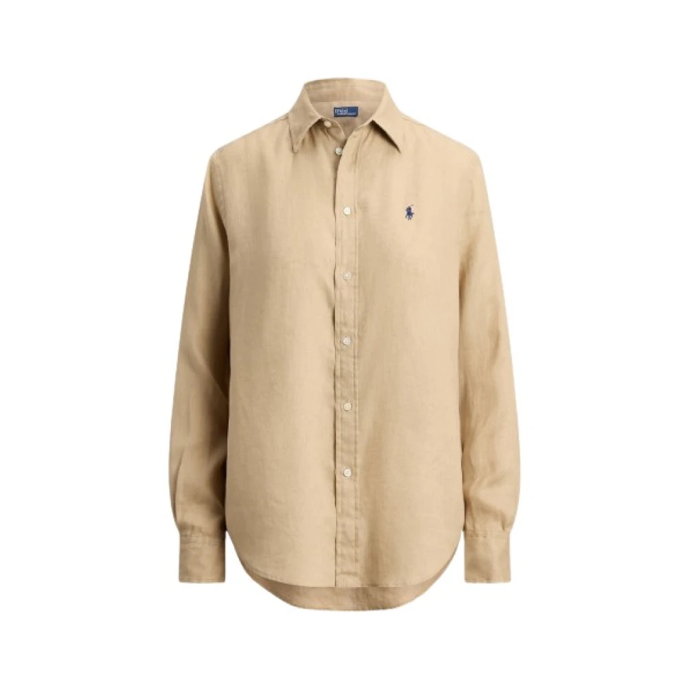 Polo Ralph Lauren Donna Beige Camicette S, New,