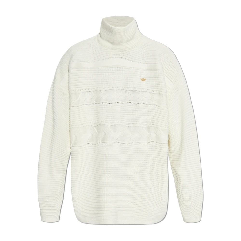 adidas Originals Turtleneck met logo White Dames