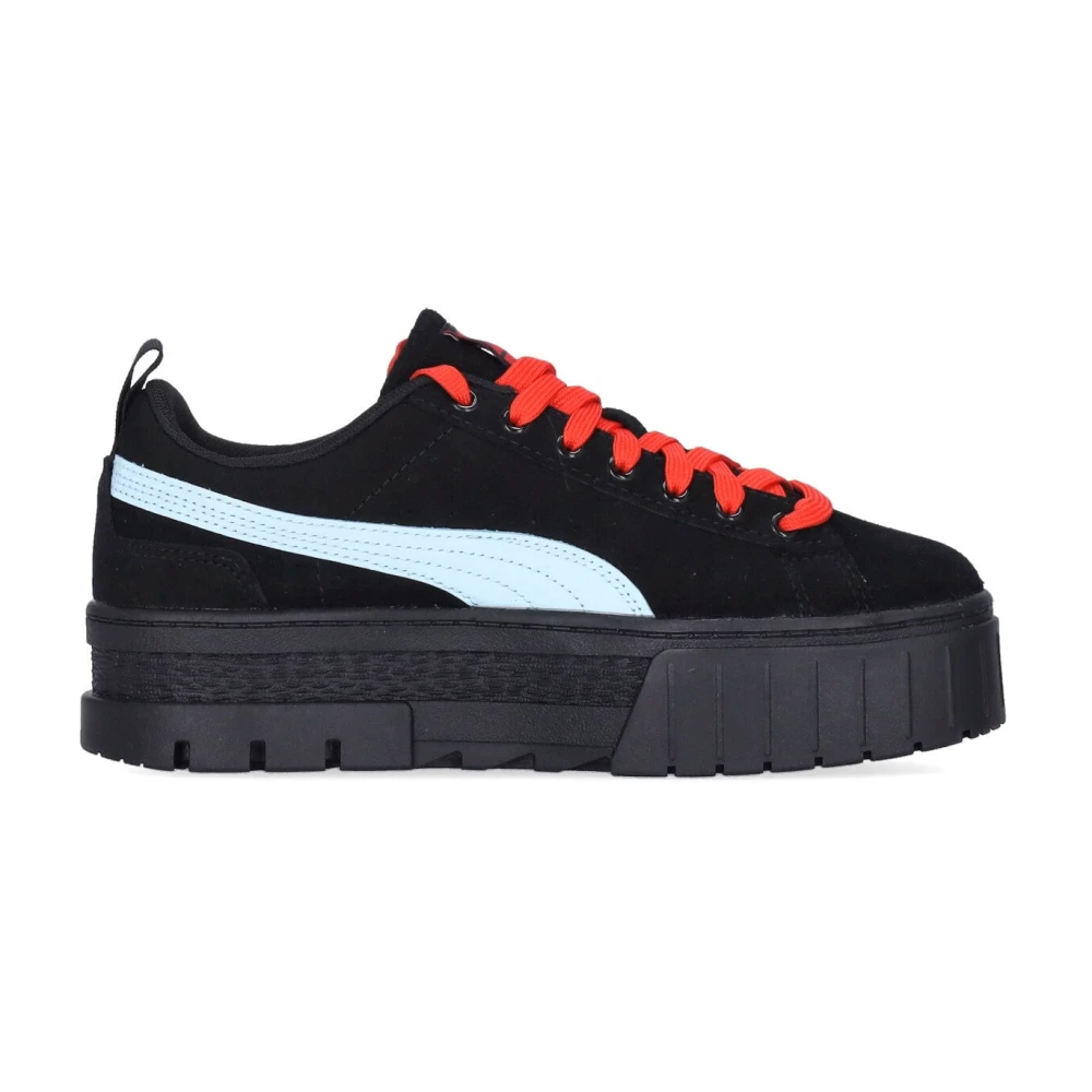 Puma Black Sneakers, Female, 4 Uk, Dua Lipa Womens Low Shoe /Blue