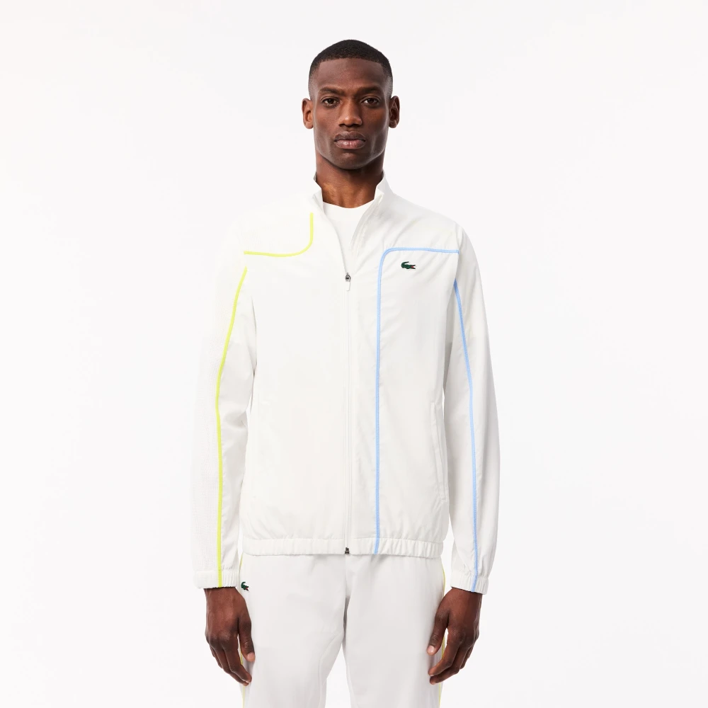 Lacoste Colorblock Trainingsset Heren Wit White Heren