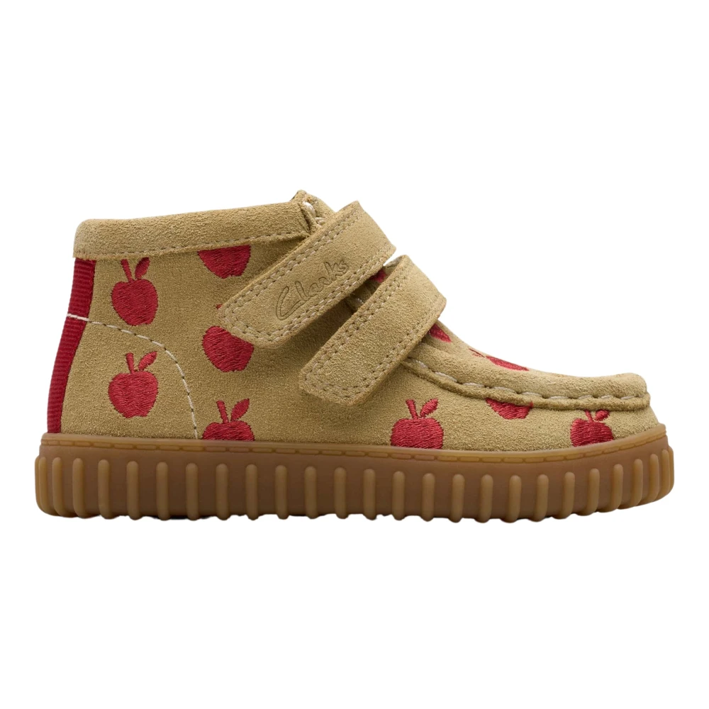 Clarks Unisex Kids Beige Boots,, Apple Tor Hill Baby Boots Size 21 Eu