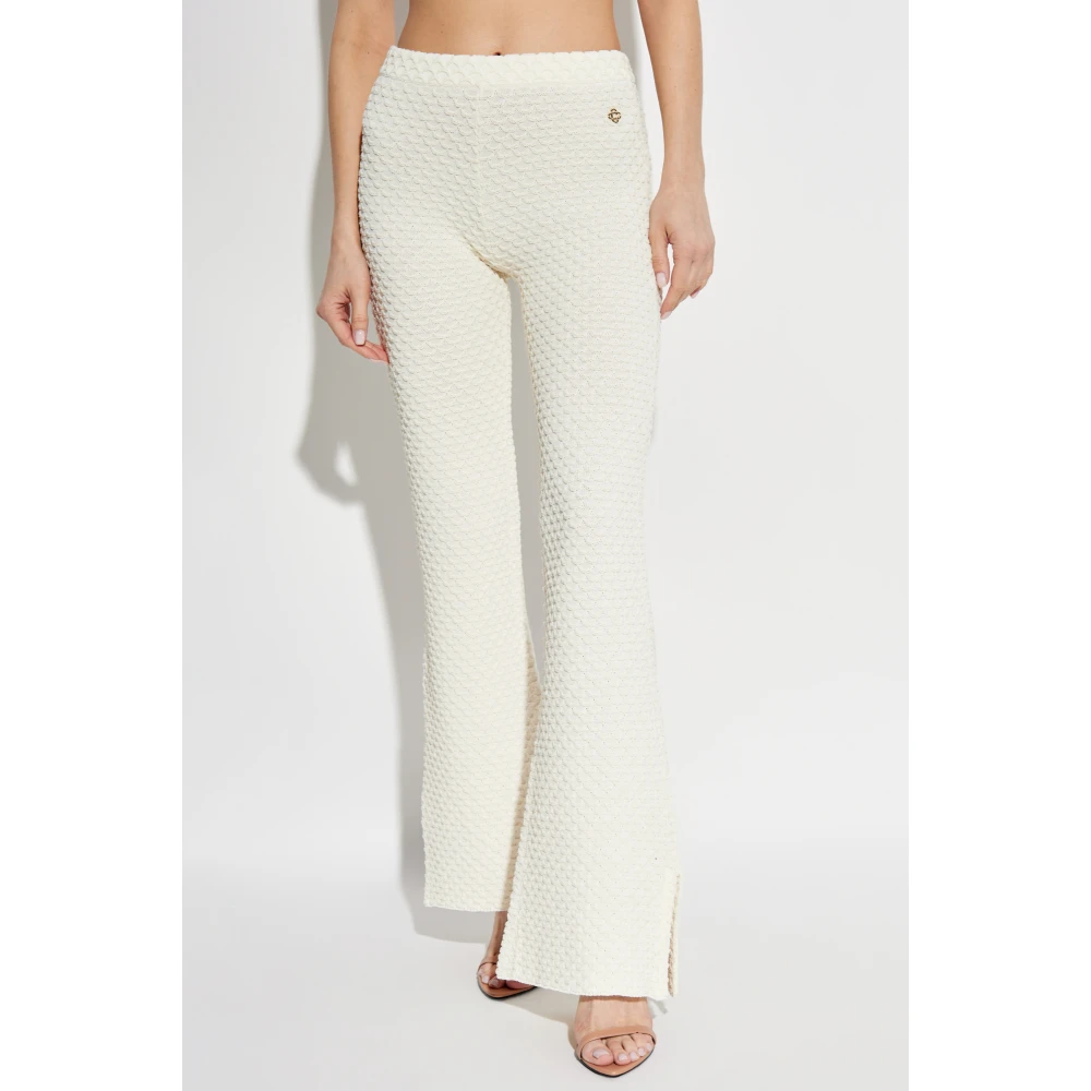 Casablanca Broek met uitlopende pijpen Beige Dames