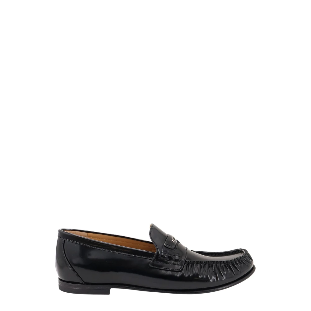 Fendi Flat Loafers - Male - Loafers - Black - 9 Uk - Shoes