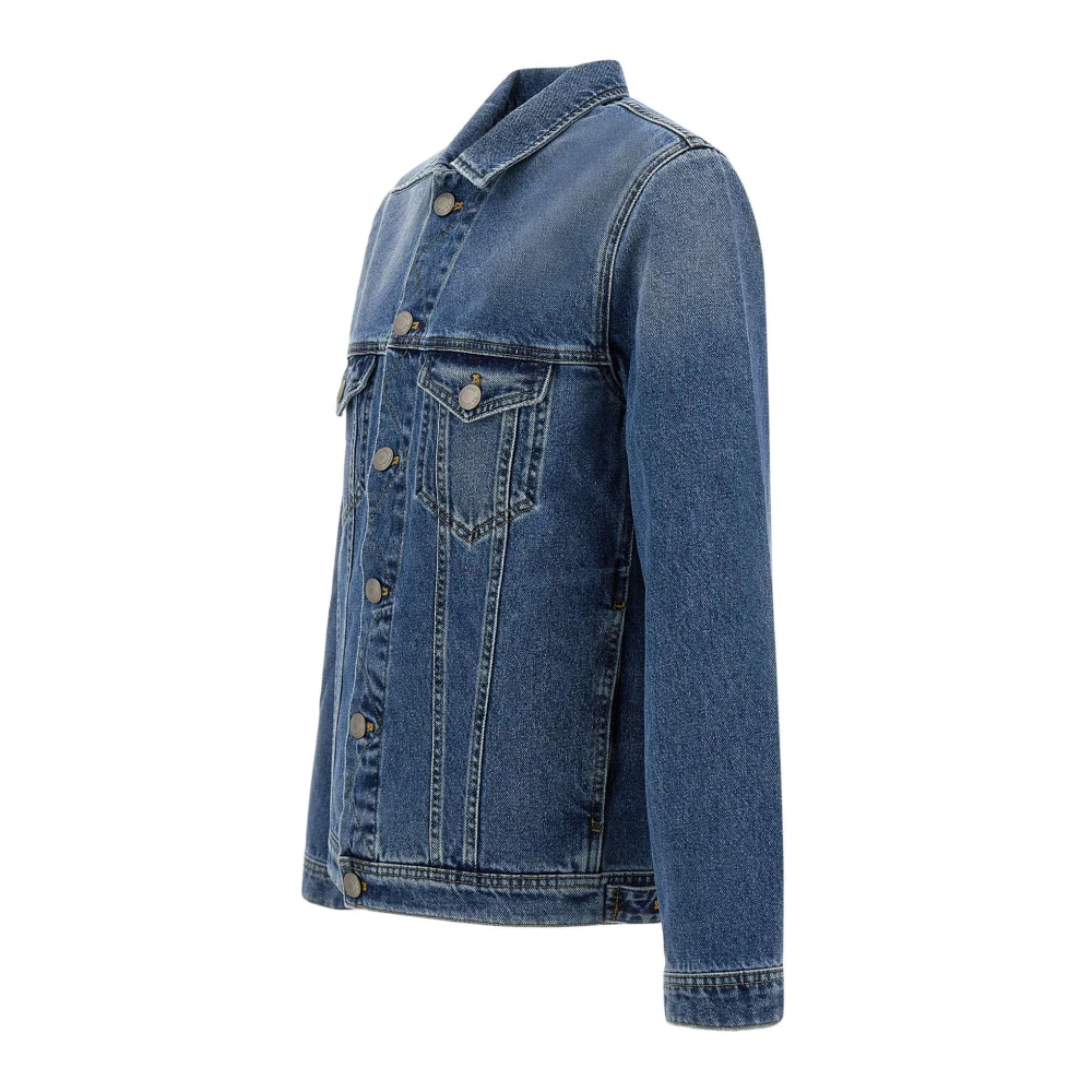 Re-Hash Denim Jack Blauw Tijdloos Ontwerp Blue Heren