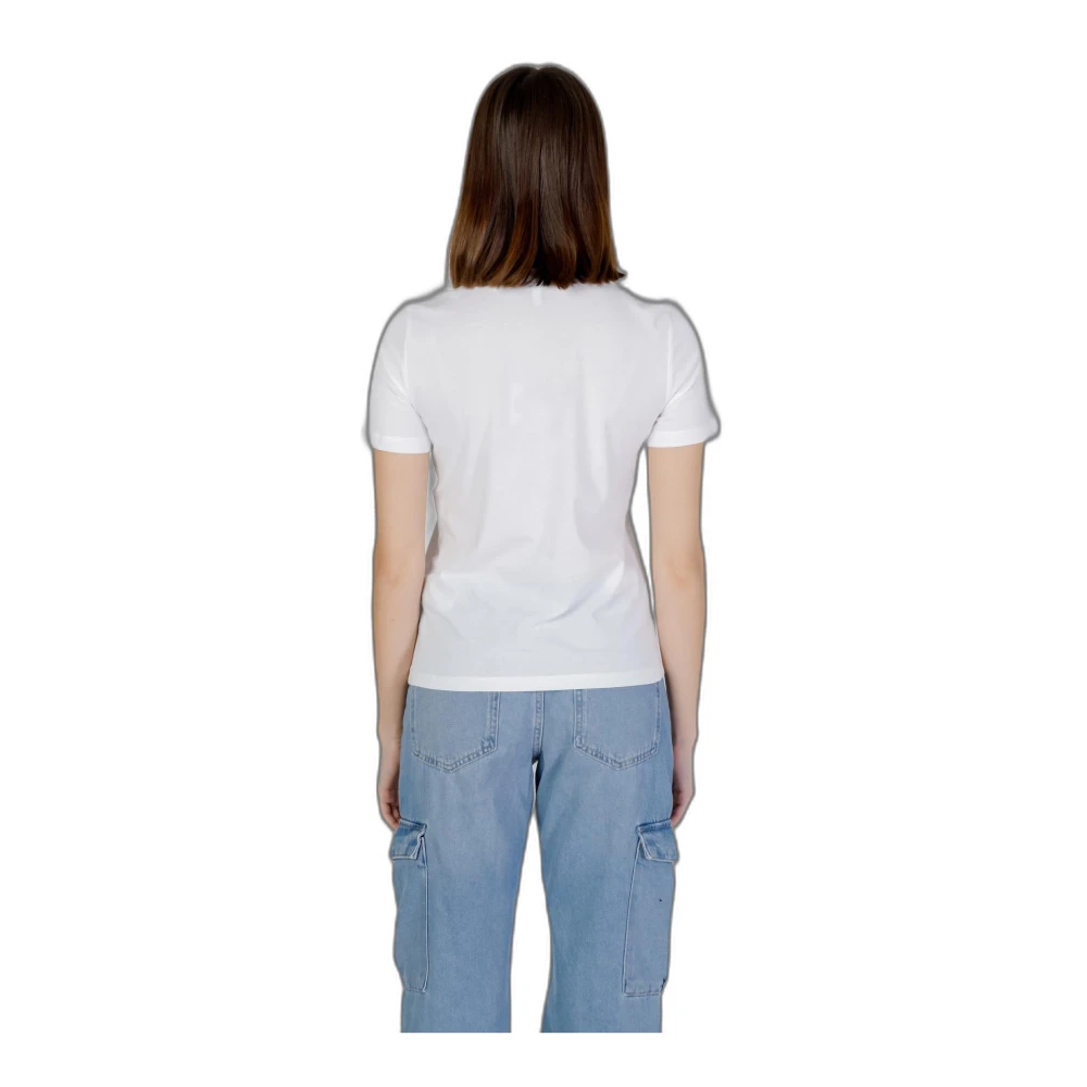Only T-Shirts White Dames