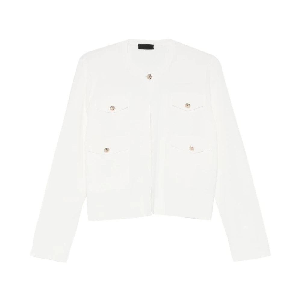 Liu Jo Women's White Smart Knit Jacket