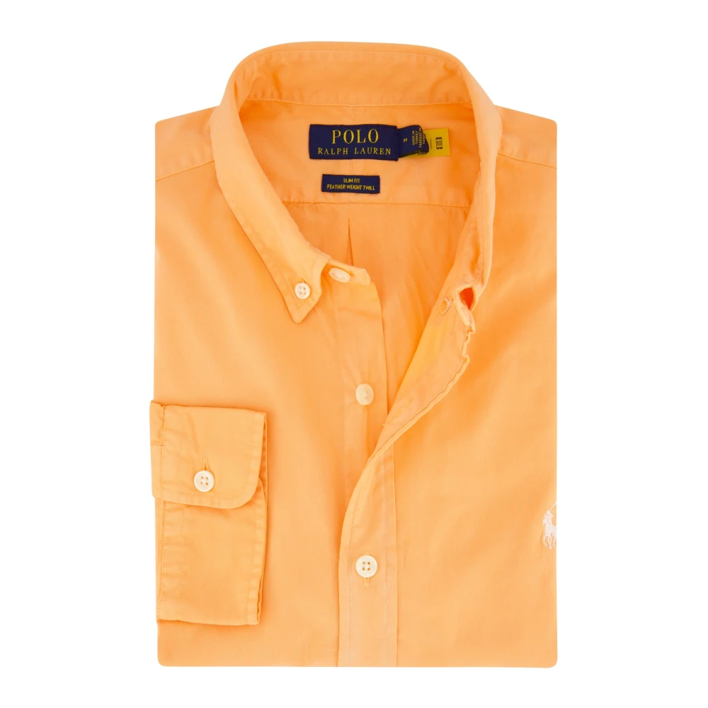 Ralph Lauren Casual Oranje Polo Shirt Orange Heren
