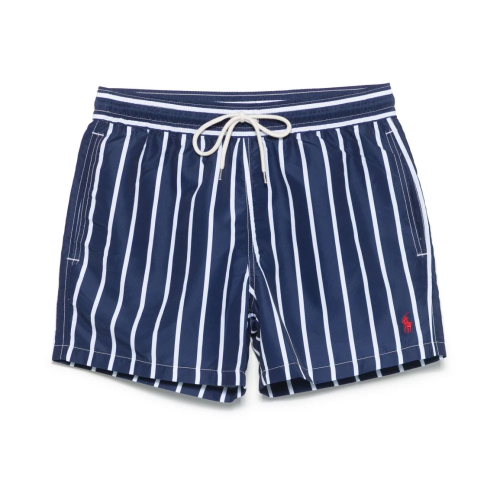 Polo Ralph Lauren Herr Blå Badkläder L, Läder, Sea Clothing