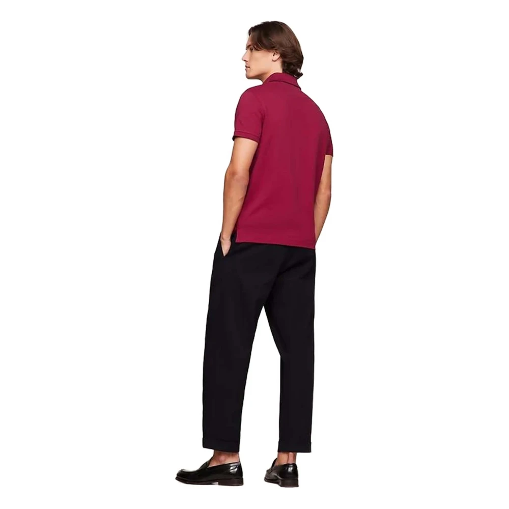 Tommy Hilfiger Polo met korte mouwen Red Heren