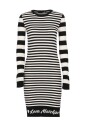 robe-en-tricot-a-rayures-avec-logo