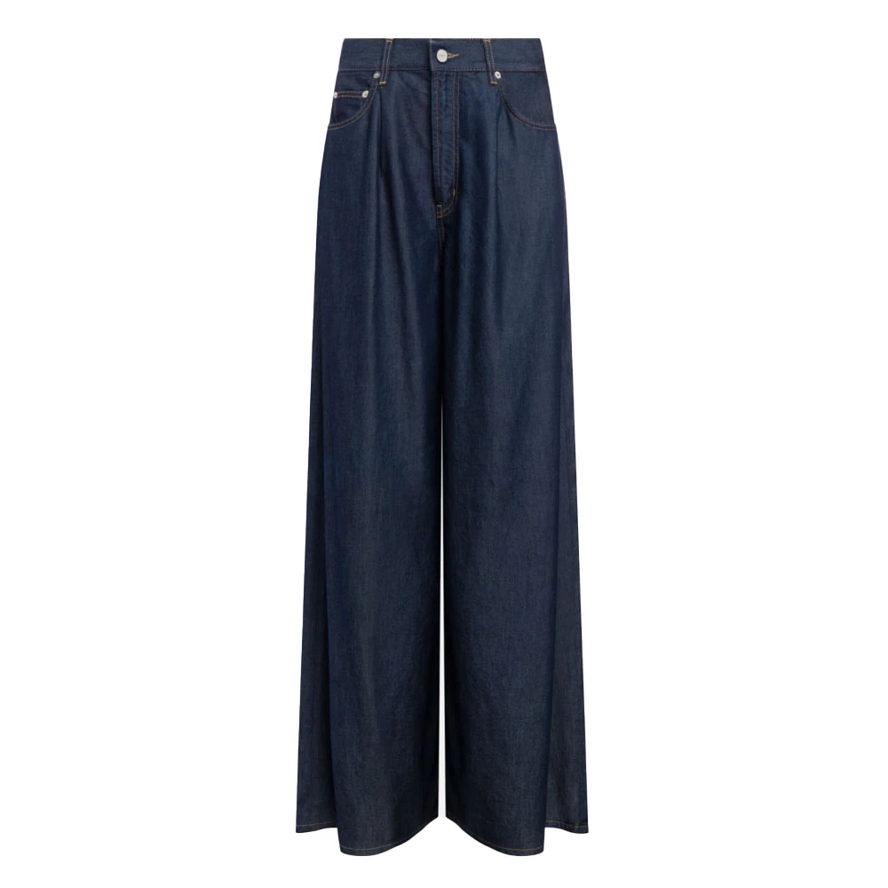 Dondup Vrouw Blauw Jeans Dames, W30, Wijde Broek
