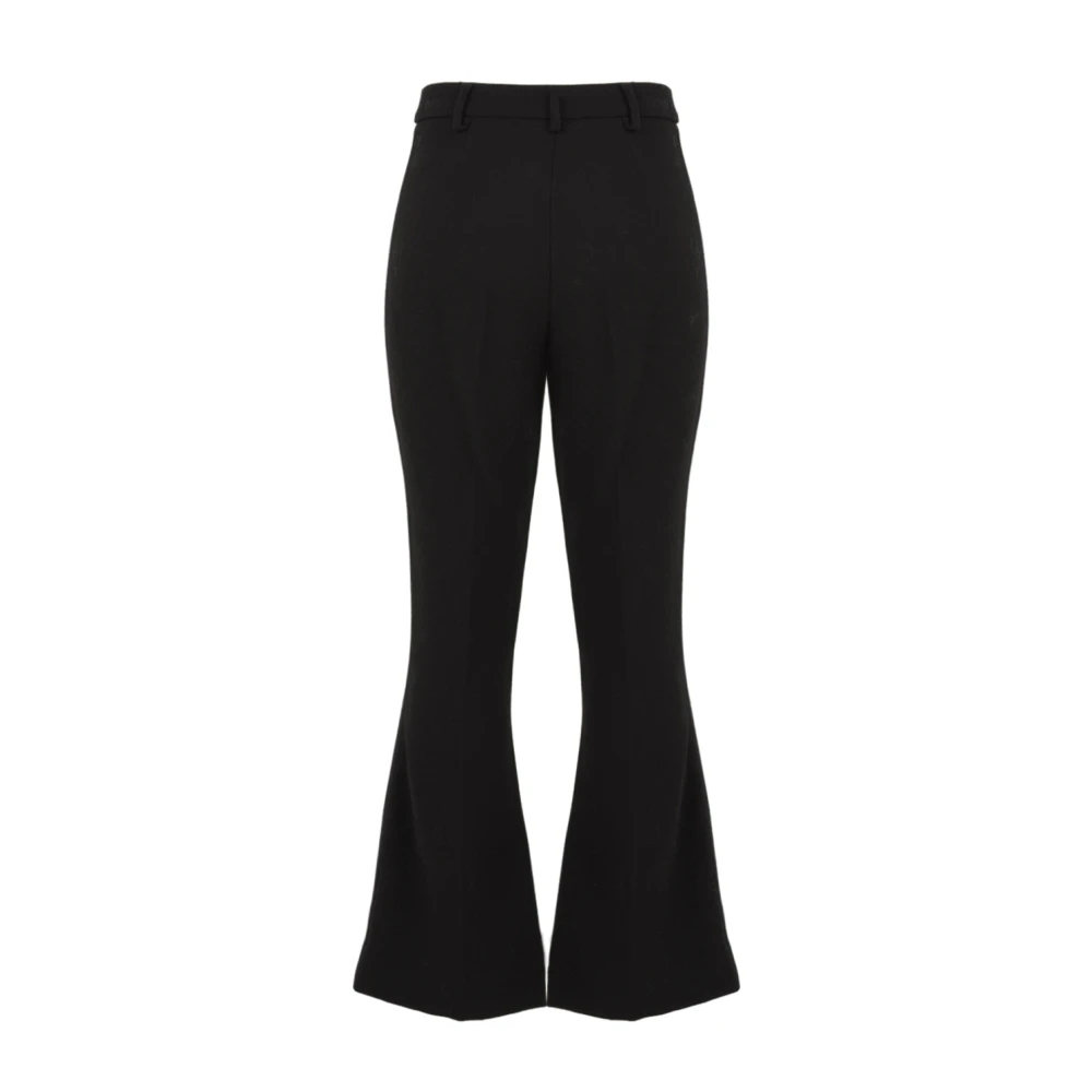 L'Autre Chose Zwarte broek voor dames Black Dames