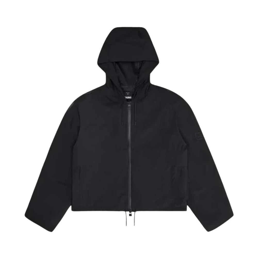 Rains Mujer Negro - Chaquetas Cortas De Concha Para Actividades Al Aire Libre - Jackets - Xs