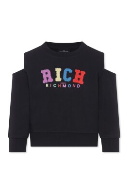 sort-rund-hals-sweatshirt-med-cut-out-detaljer