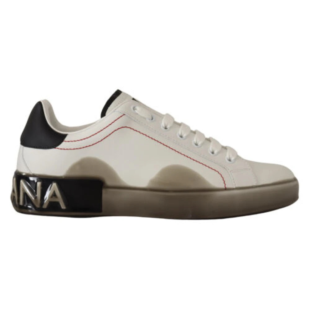 Dolce & Gabbana Mannelijk Wit Schoenen Heren, 40 Eu, Sneakers