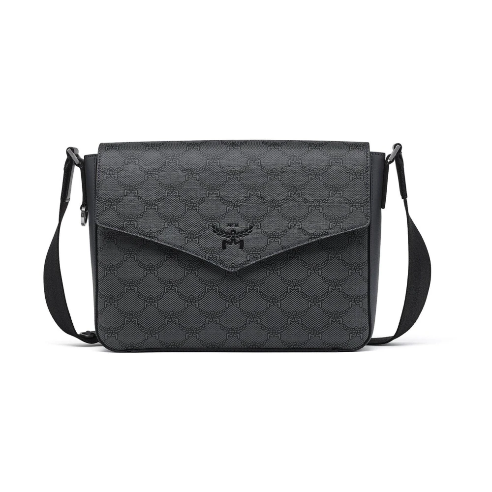 MCM Hemel Messenger Tas in Lauretos Gray Dames