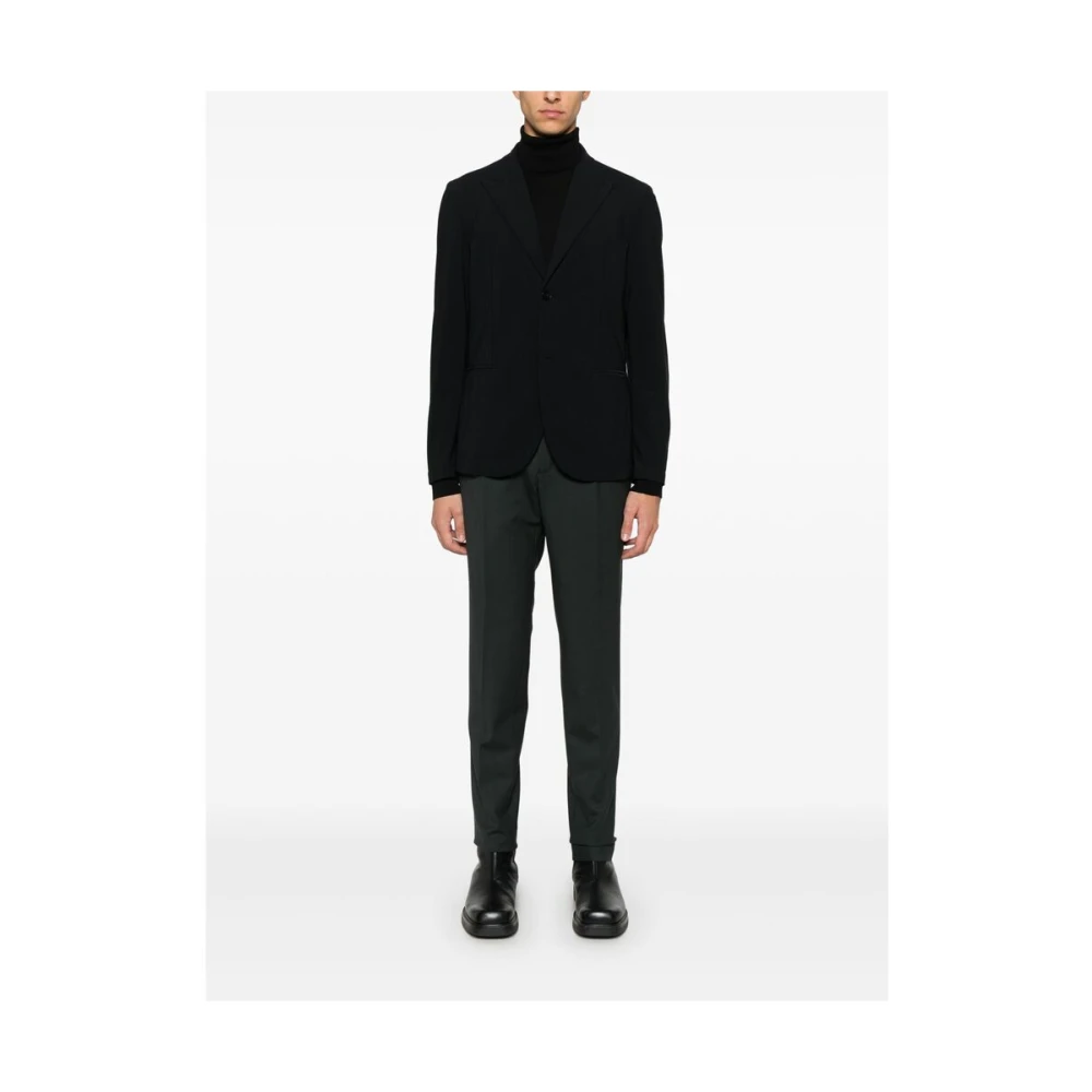 Incotex Donkergrijs Wolmix Slim Fit Gray Heren