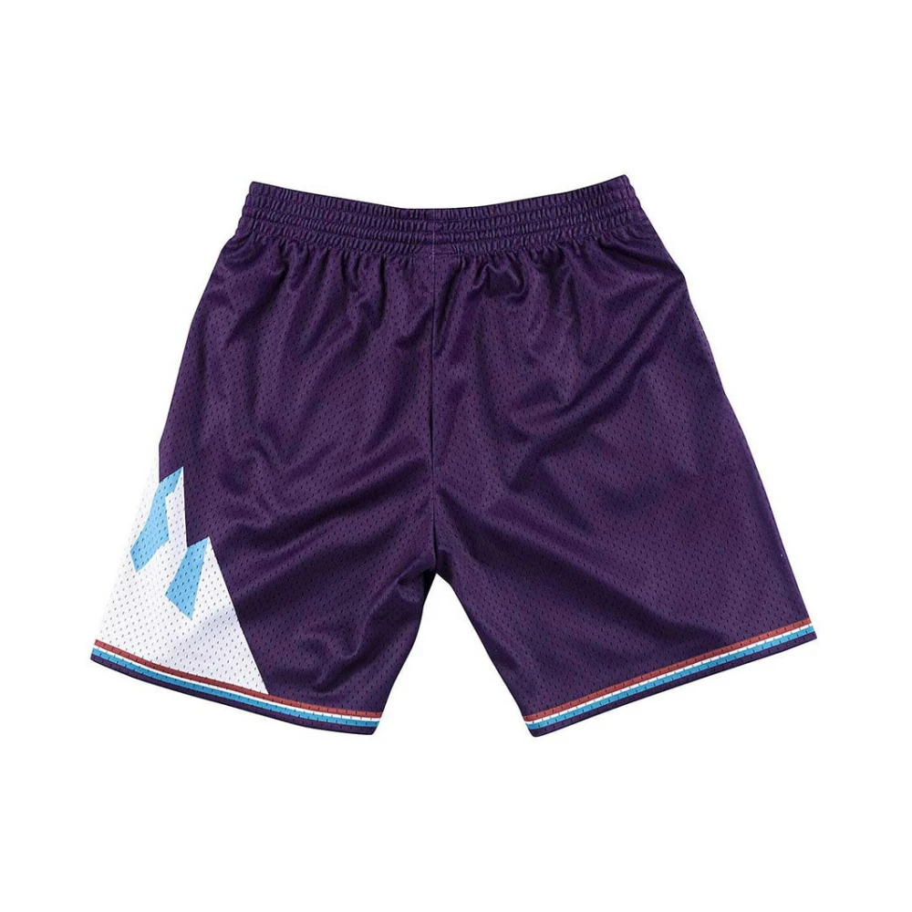 Mitchell & Ness NBA Team Basketbal Shorts Purple Heren
