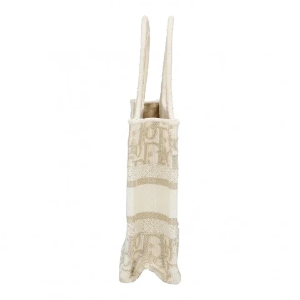 Dior Vintage Pre-owned Canvas dior-bags Beige Dames