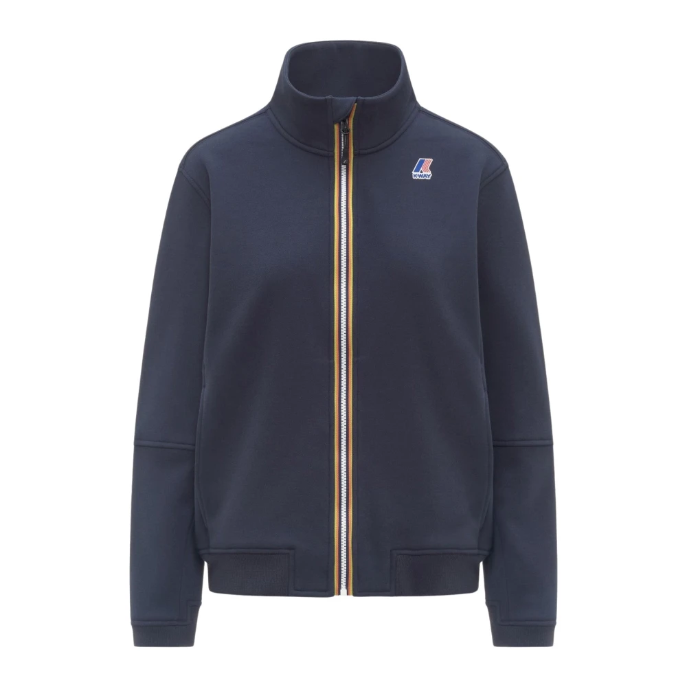 K-Way Uomo Blu Felpe, S, New, - Immagine 3