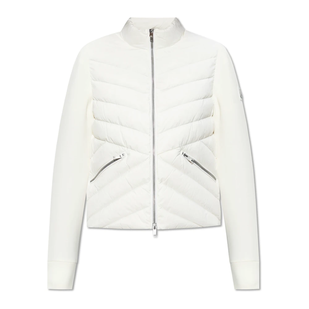 Moose Knuckles Sweatshirt met gewatteerde voorkant White Dames