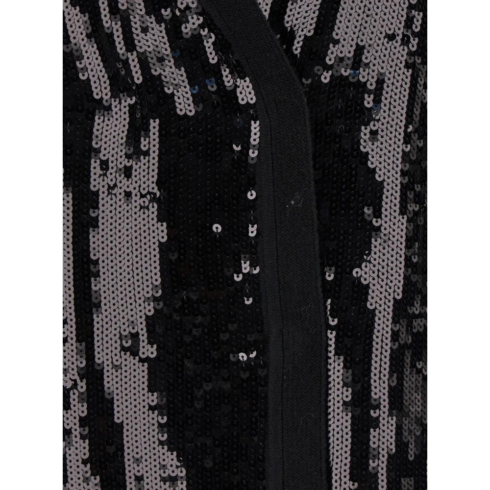 Twinset Zwarte Vesten Mix Black Dames