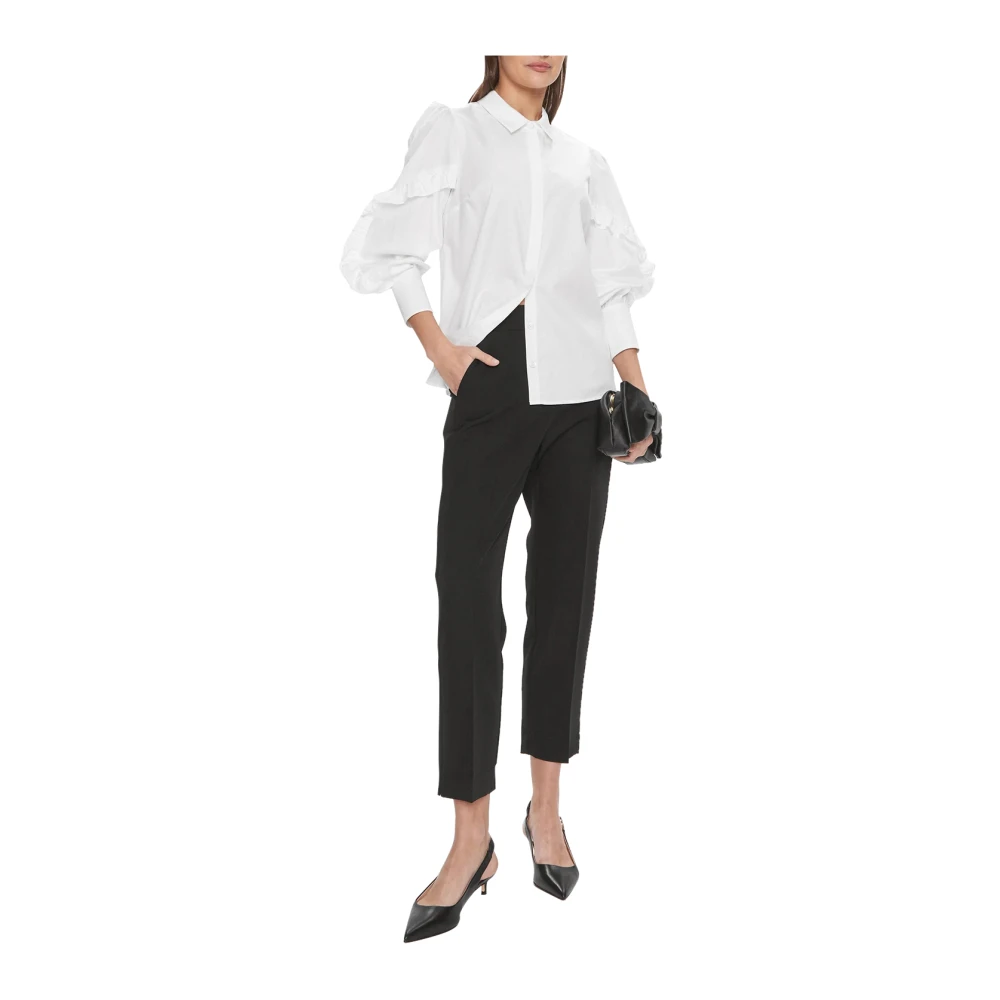 Guess Ruffle Shirt Sophia White Dames