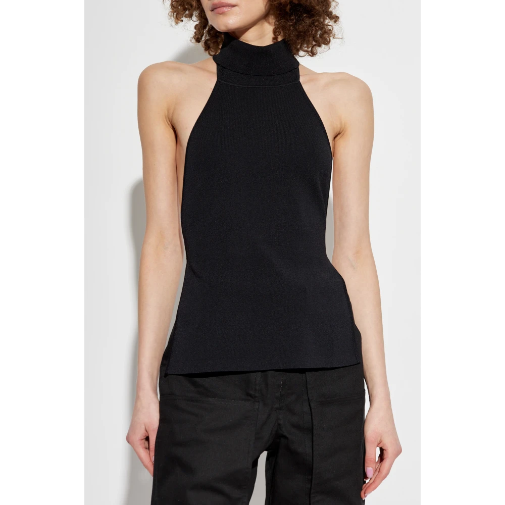 Cult Gaia Top Wake Black Dames