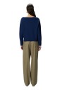 pull-bleu-ligne-droite-fil-doux