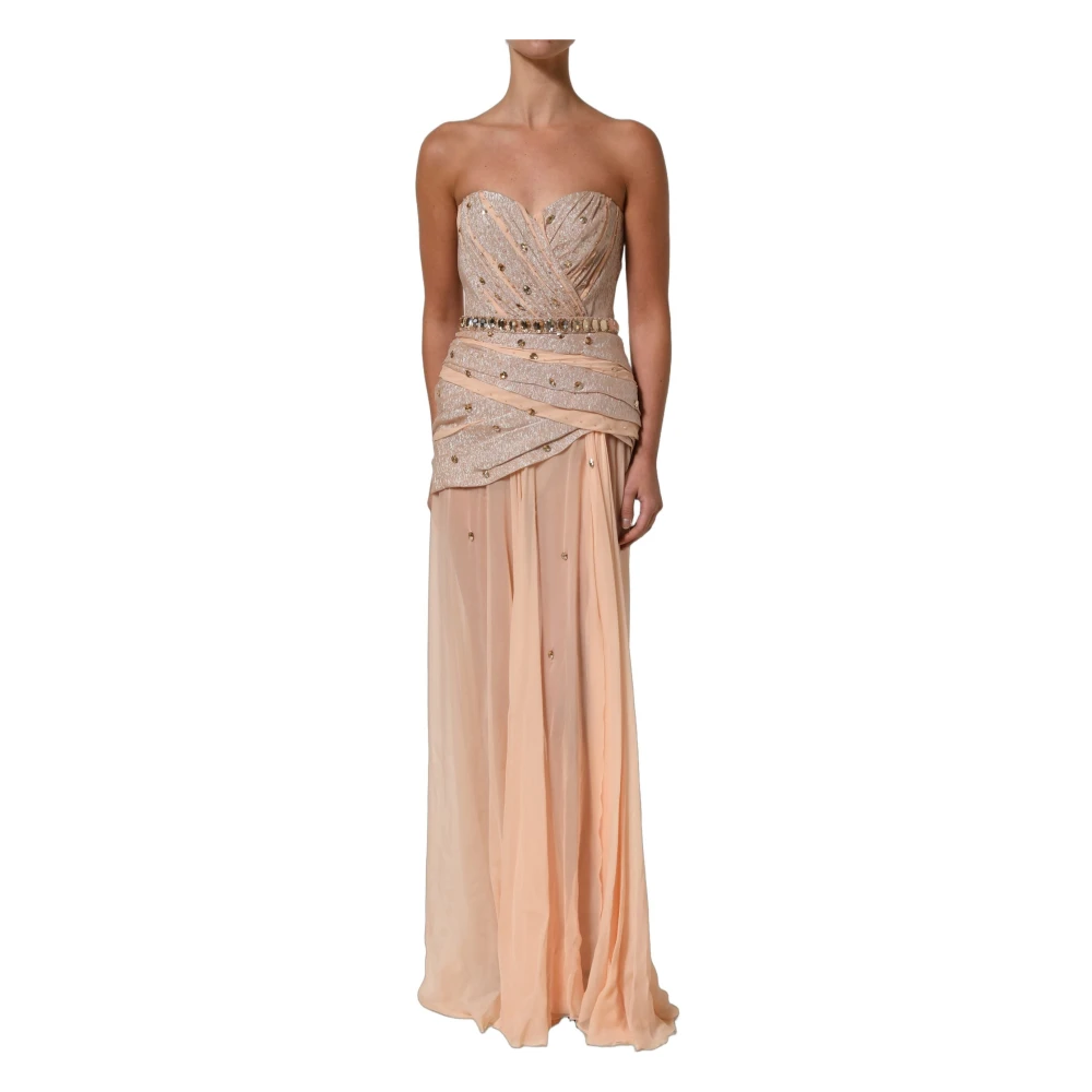 Dolce & Gabbana Vrouw Beige Kleedjes Dames, S, Kleedjes
