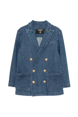 Denim Dubbelknäppt Kavaj