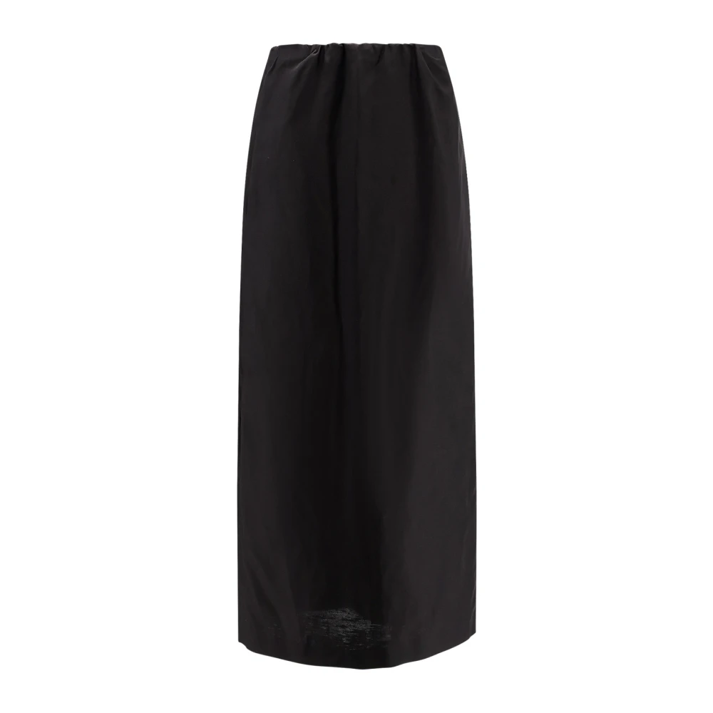 The Row Damen Schwarz Er Rock Mit Elastischem Bund Hergestellt In Italien