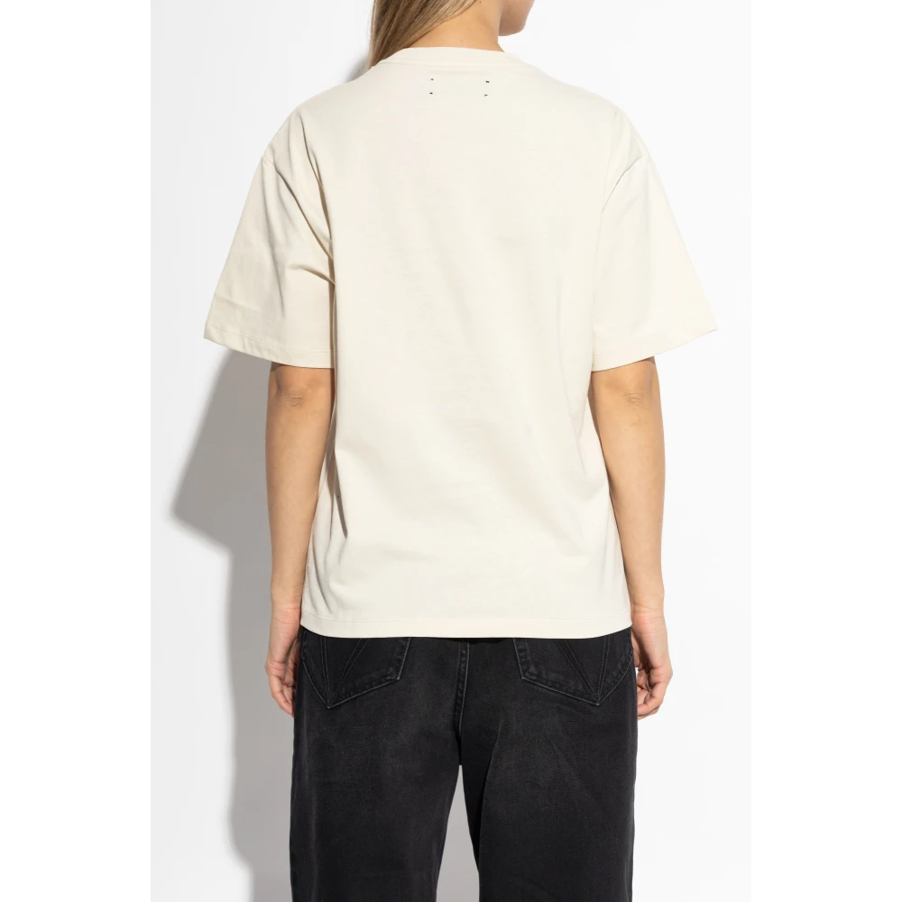 Amiri T-shirt met print Beige Dames