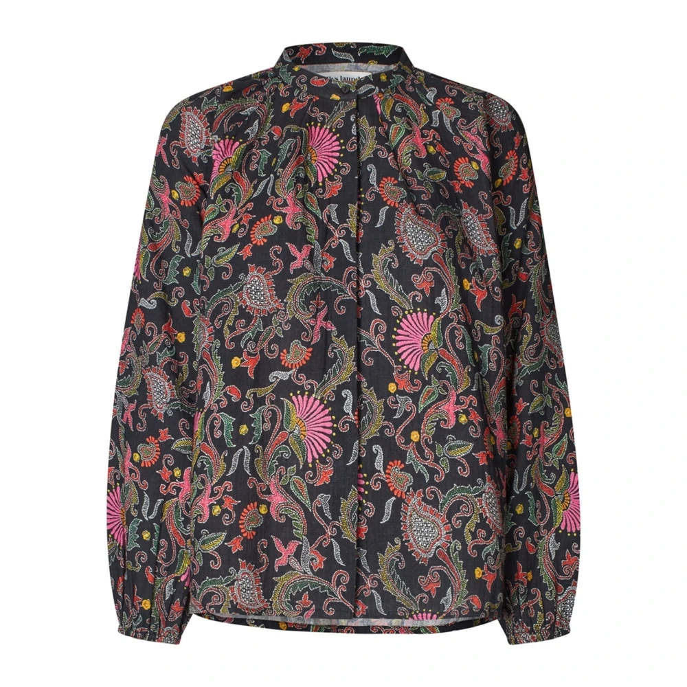 Lollys Laundry Women's Multicolor Blouses, S, Flower Print Shirt For Girls
