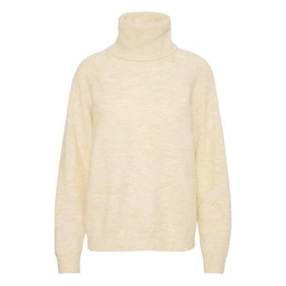 Saint Tropez Garbie Pullover White Dames