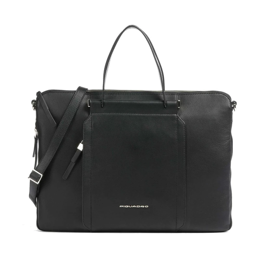 Piquadro Damen Schwarz Circle Aktentasche