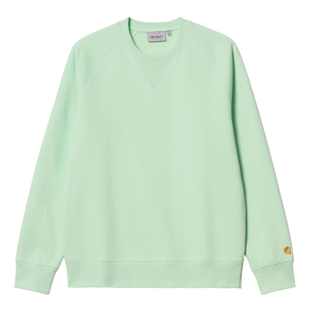 Carhartt WIP Chase Sweatshirt Hoge kwaliteit en stijlvol Green Heren