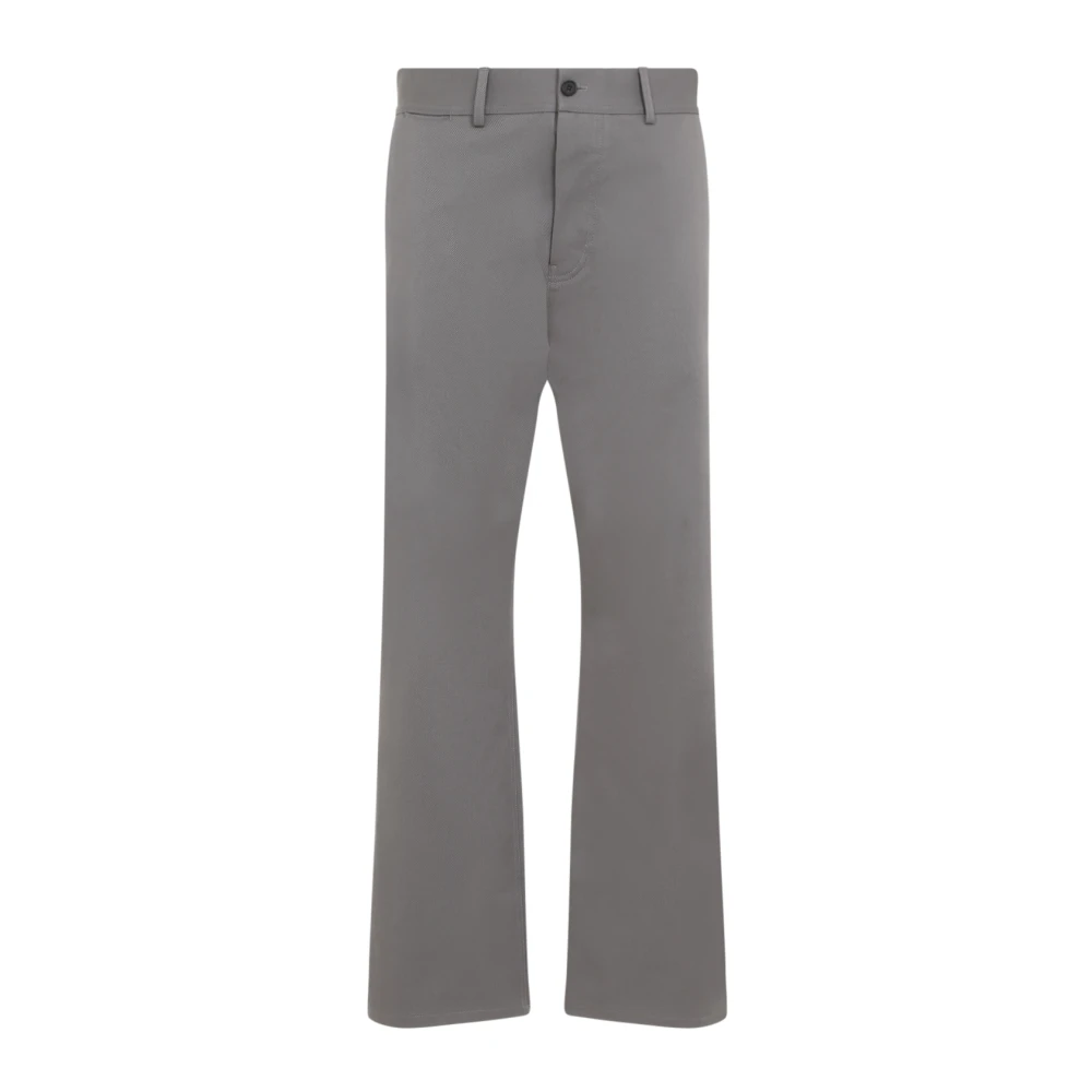 Marni Grijze Broek Aw24 Gray Heren