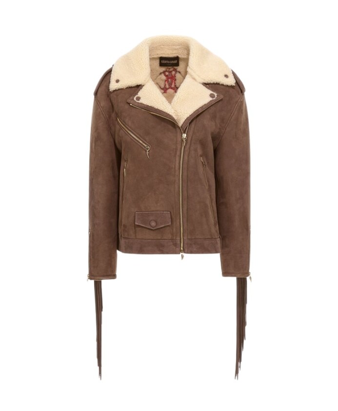 bruine-fringe-bikerjas-vrouw