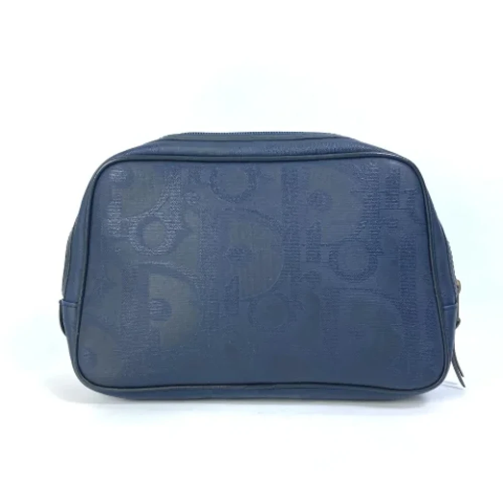 Dior Vintage Pre-owned Fabric dior-bags Blue Dames