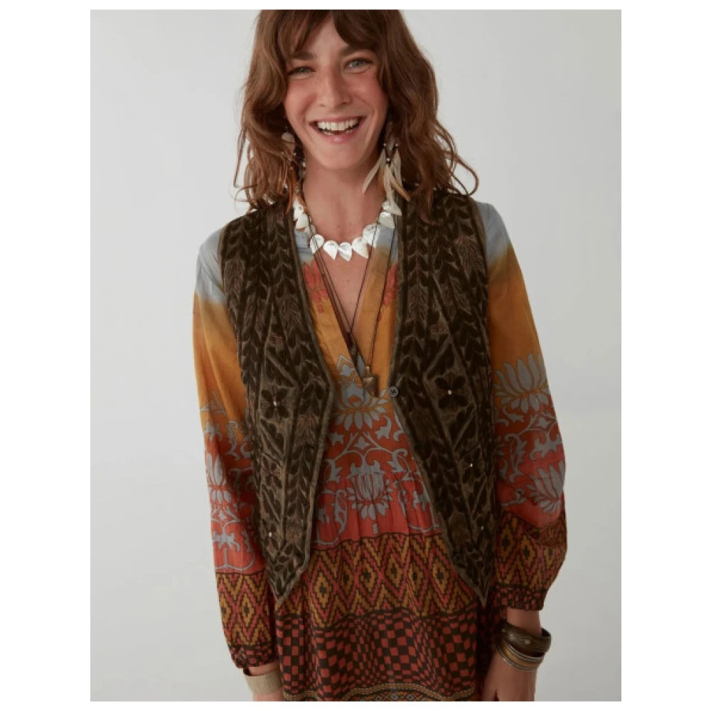 Maison Hotel Bloemen Didi Katoenen Jurk Multicolor Dames