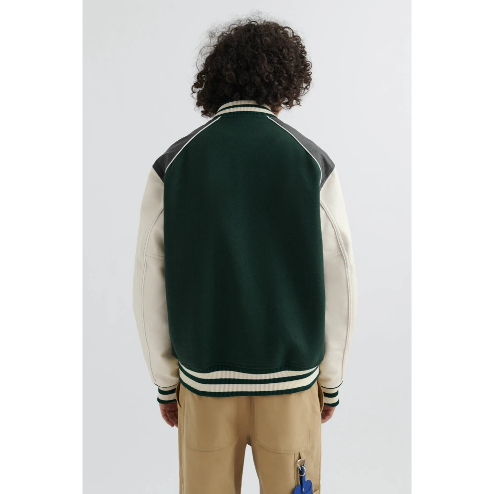 Axel Arigato Ivy Varsity Jacket Green Heren