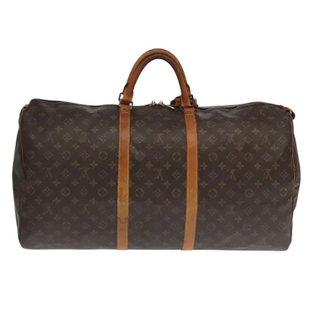 Louis Vuitton Vintage Pre-owned Canvas handbags Brown Dames