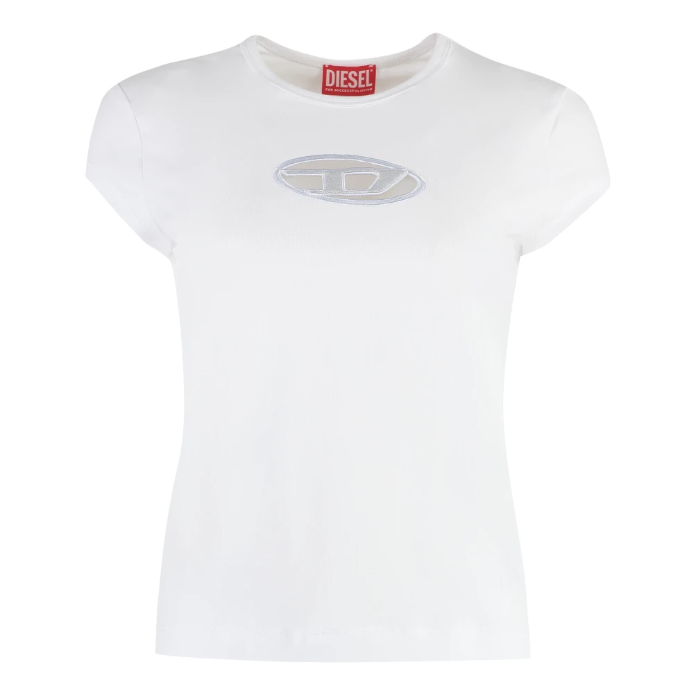 Diesel - Tops > T-Shirts - White - Diesel - Modalova