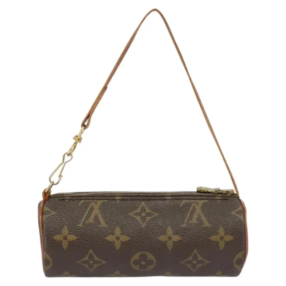 Louis Vuitton Vintage Pre-owned Canvas pouches Brown Dames