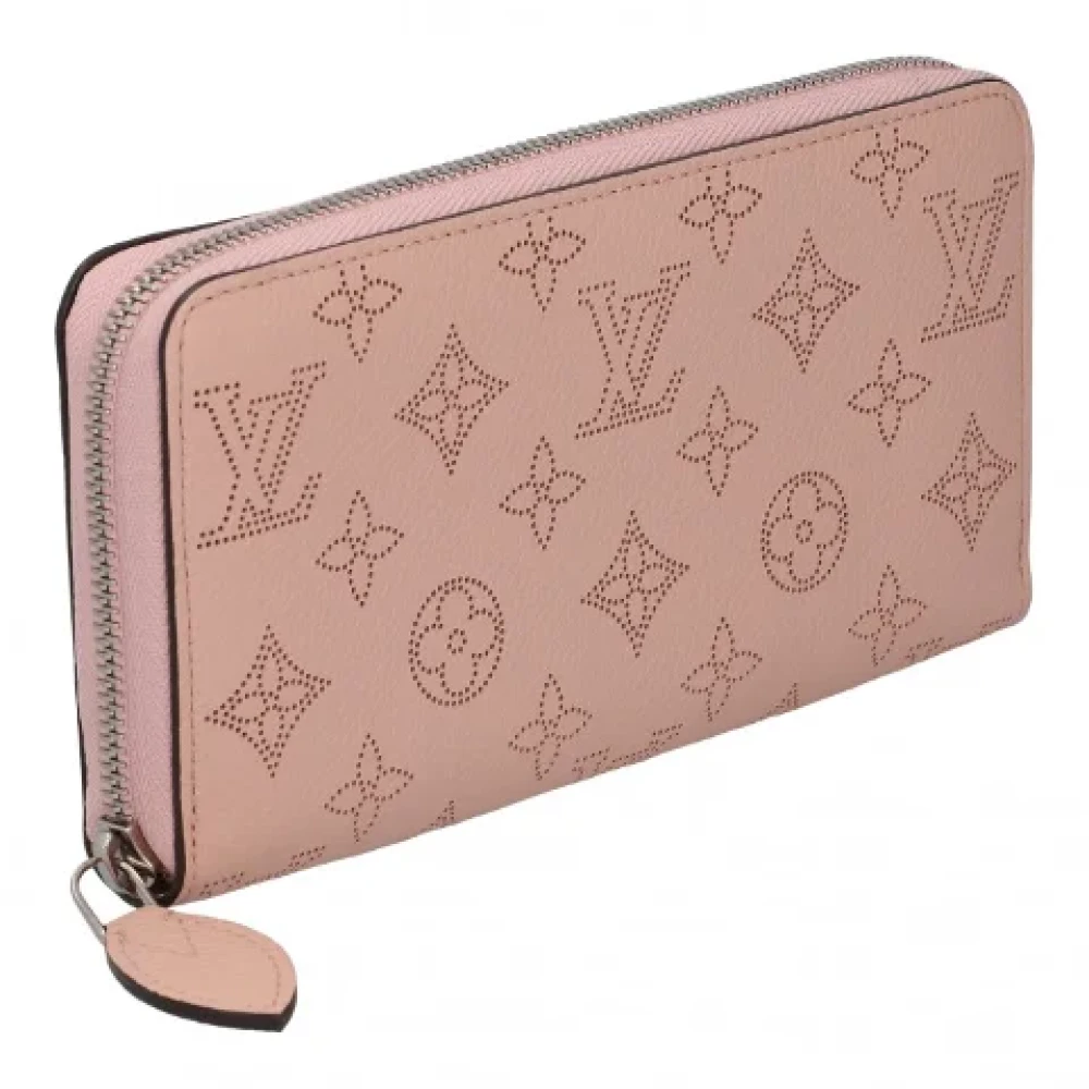 Louis Vuitton Vintage Pre-owned Leather wallets Pink Dames