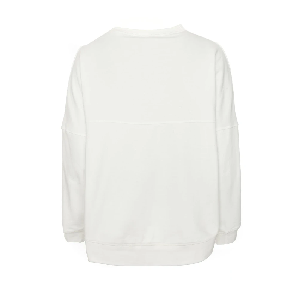 drykorn Casual Sweatshirt Lunaia Stijl White Dames